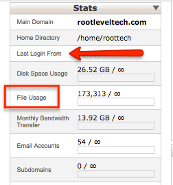 Managing your Inode Count screenshot